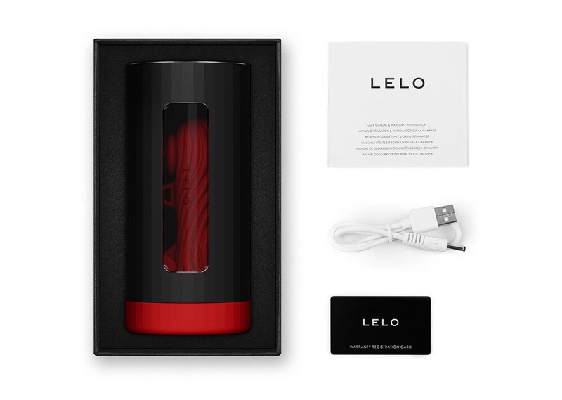 Смарт-мастурбатор LELO F1S V3 XL Red, numer zdjęcia 4