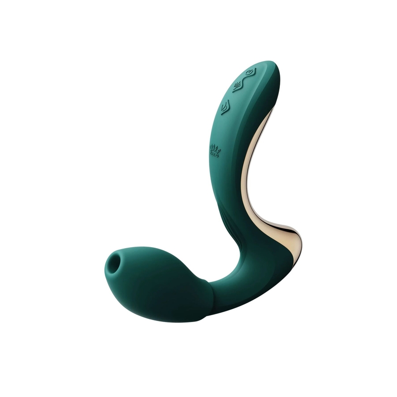 Вибратор Zalo – Talis G-Spot PulseWave Vibrator Turquoise Green, numer zdjęcia 6