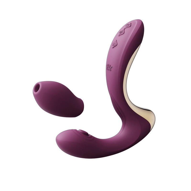 Вибратор Zalo – Talis G-Spot PulseWave Vibrator Velvet Purple, numer zdjęcia 2