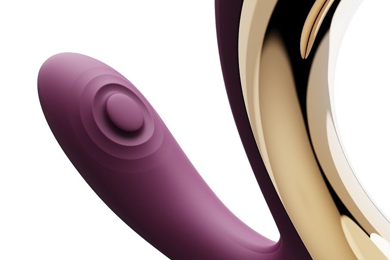 Вибратор Zalo – Talis G-Spot PulseWave Vibrator Velvet Purple, фото №5