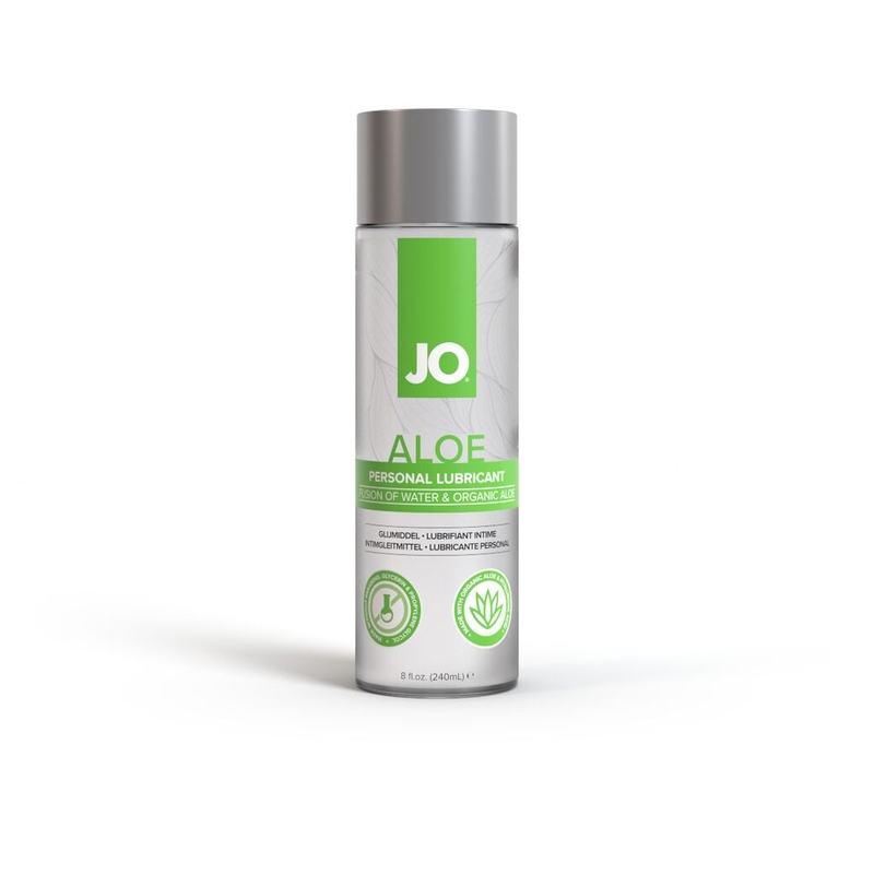 Смазка на водной основе JO H2O Waterbased Aloe (240 мл), фото №2