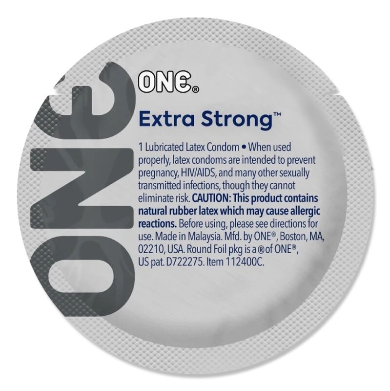 Презерватив ONE Extra Strong 1 шт, numer zdjęcia 2