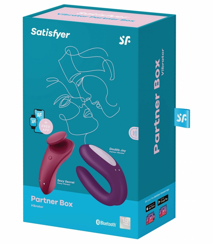 Набор Satisfyer Partner Box 1 (вибратор для пар Double Joy + вибратор в трусики Sexy Secret), фото №9