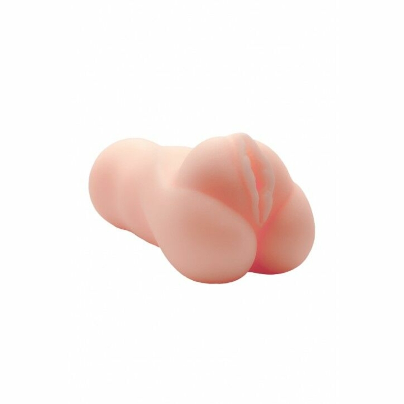 Мастурбатор-вагина Wooomy Squeeezy Masturbator Vagina, мягкие открытые губы, 13,2х5,4 см, фото №2