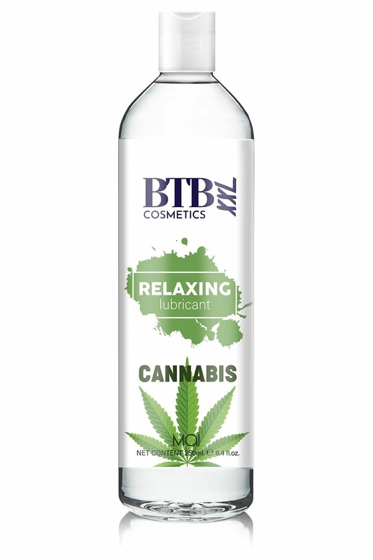 Смазка на гибридной основе BTB Relaxing Lubricant Cannabis (250 мл), фото №5