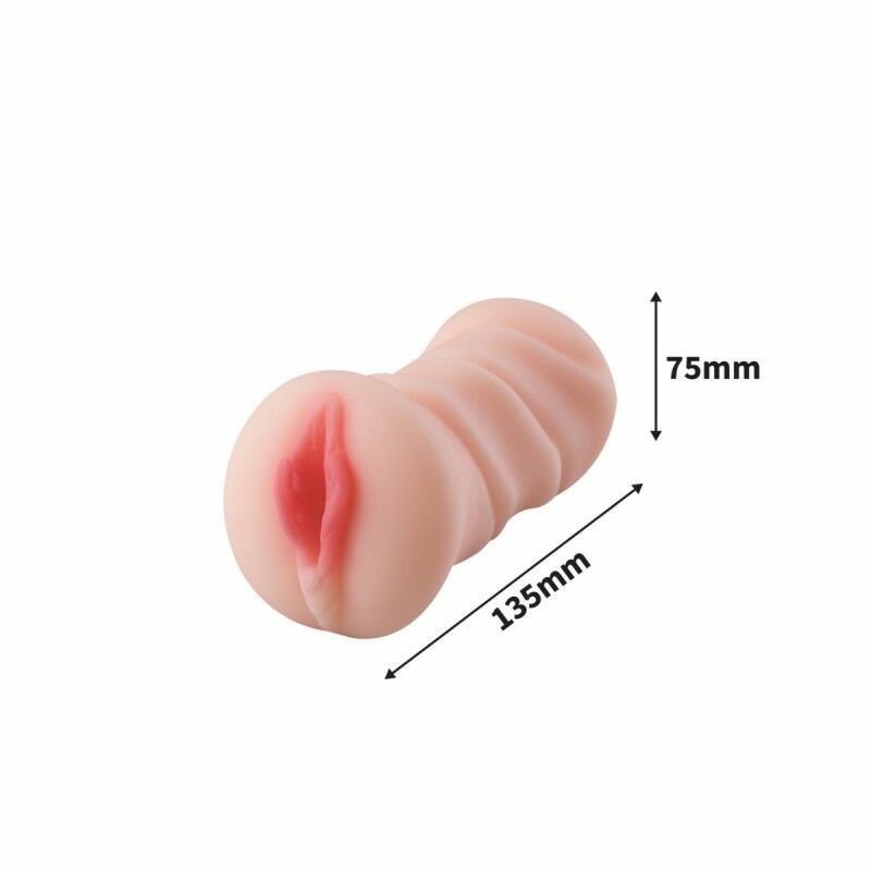 Мастурбатор-вагина MAI Pocket Pussy Roxanne Flesh (в упаковке от другой модели), фото №3