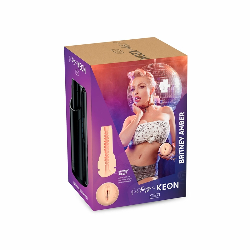 Интерактивная секс-машина для мужчин Kiiroo Keon Kombo Set с мастурбатором Feel Britney, photo number 3