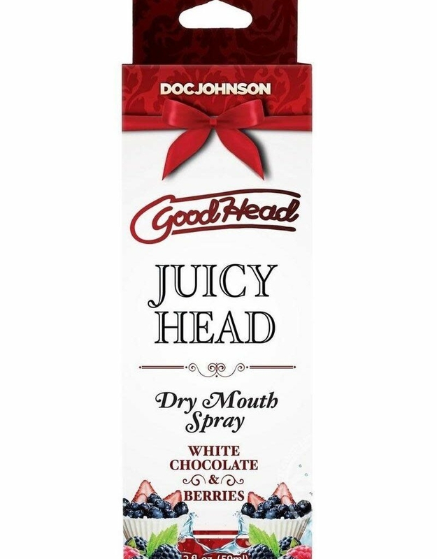 Увлажняющий оральный спрей Doc Johnson GoodHead - Juicy Head - White Chocolate and Berries 59мл, photo number 3