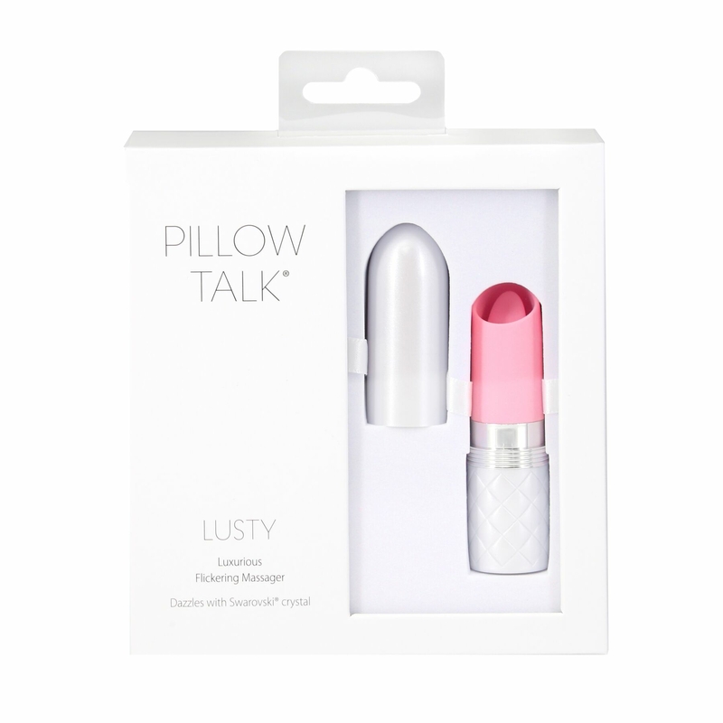 Вибратор Pillow Talk Lusty Luxurious Flickering Massager - Pink, numer zdjęcia 8