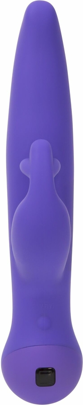 Вибратор-кролик Touch by SWAN - Trio Purple, сенсорное управление, ротация, диаметр 3,8 см, numer zdjęcia 3