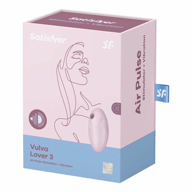 Вакуумный стимулятор Satisfyer Vulva Lover 3 Pink, фото №5