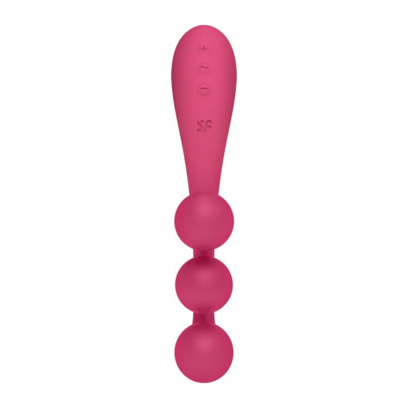 Универсальный вибратор Satisfyer Tri Ball 1, 3 мотора, гнется, photo number 5