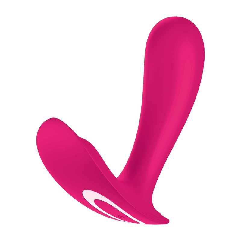 Смарт-вибратор в трусики Satisfyer Top Secret Pink вагинально-клиторальный, 2 мотора, numer zdjęcia 3