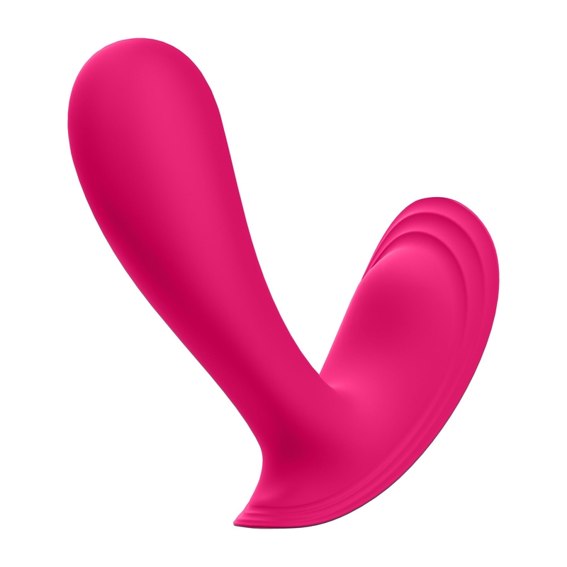 Смарт-вибратор в трусики Satisfyer Top Secret Pink вагинально-клиторальный, 2 мотора, numer zdjęcia 5