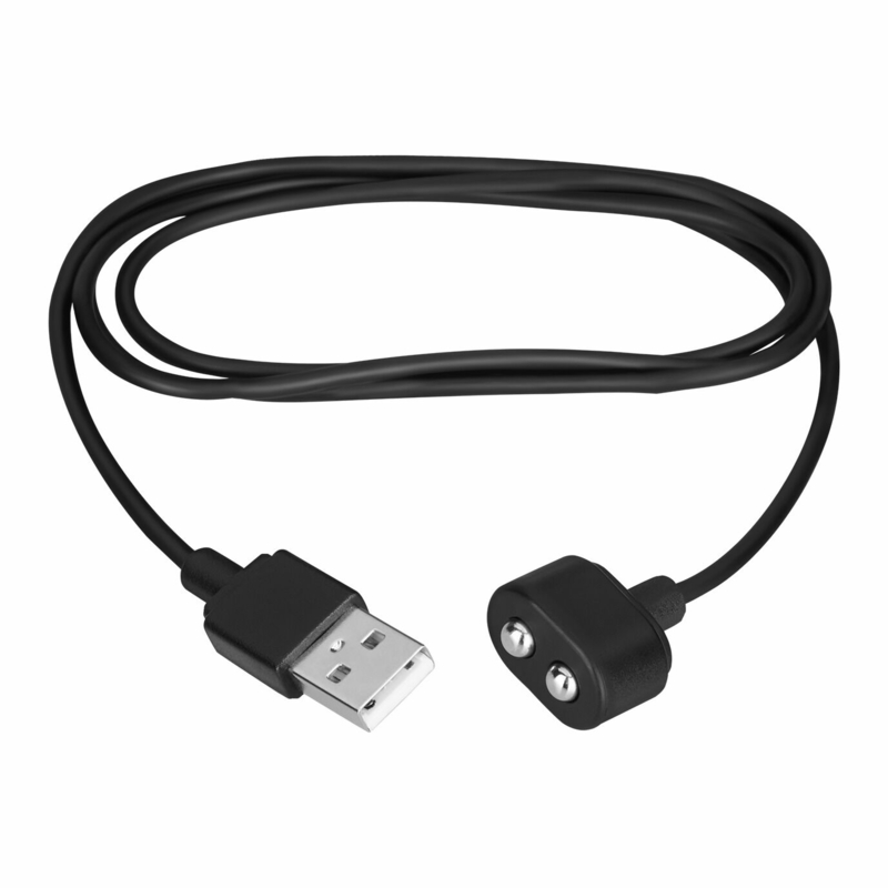 Зарядка (запасной кабель) для игрушек Satisfyer USB charging cable Black, фото №3