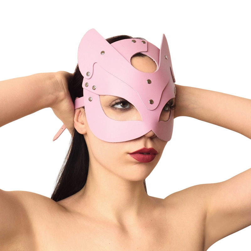 Маска Кошечки Art of Sex - Cat Mask, Розовый, numer zdjęcia 3