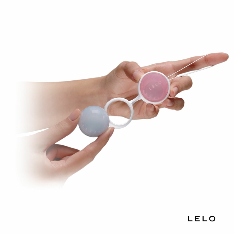 Набор вагинальных шариков LELO Beads Mini, диаметр 2,9 см, изменяемая нагрузка, 2х28 и 2х37 г, numer zdjęcia 3