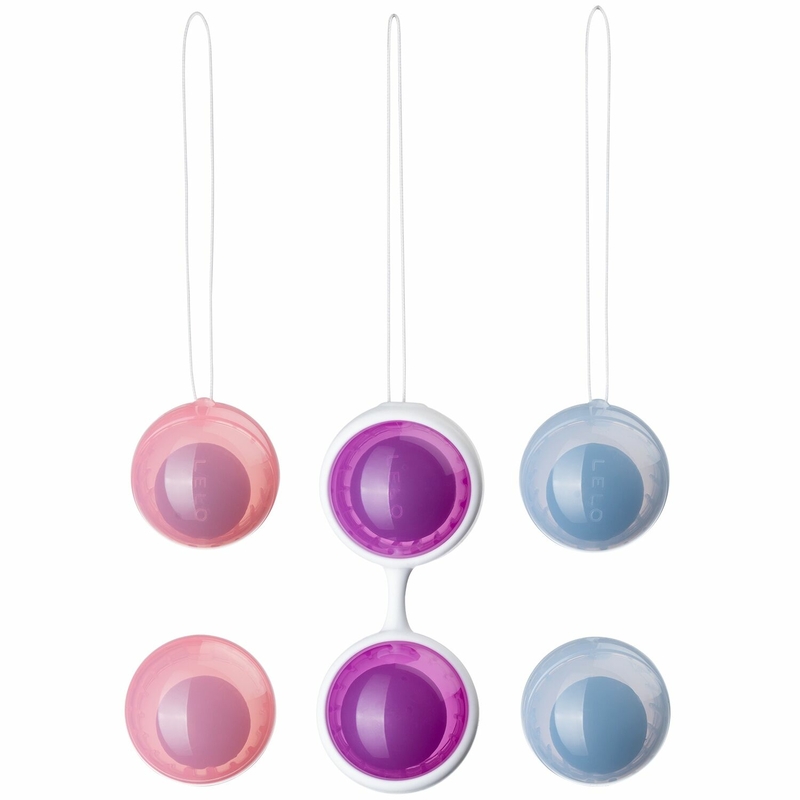 Набор вагинальных шариков LELO Beads Plus, диаметр 3,5 см, изменяемая нагрузка, 2х28, 2х37 и 2х60 г, фото №3