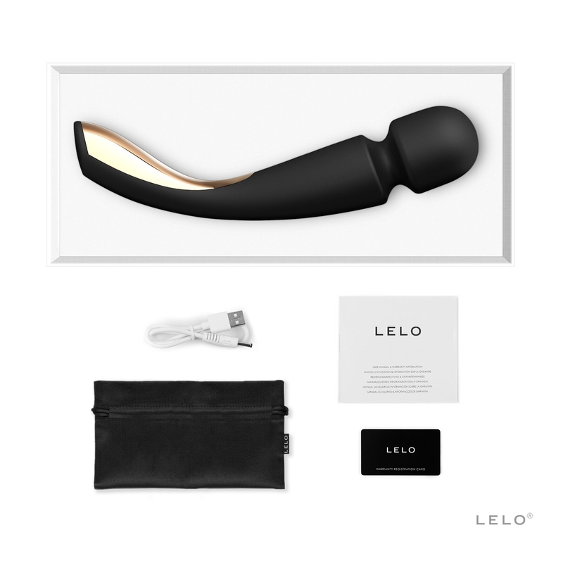 Вибромассажер LELO Smart Wand 2 Medium Black, photo number 4