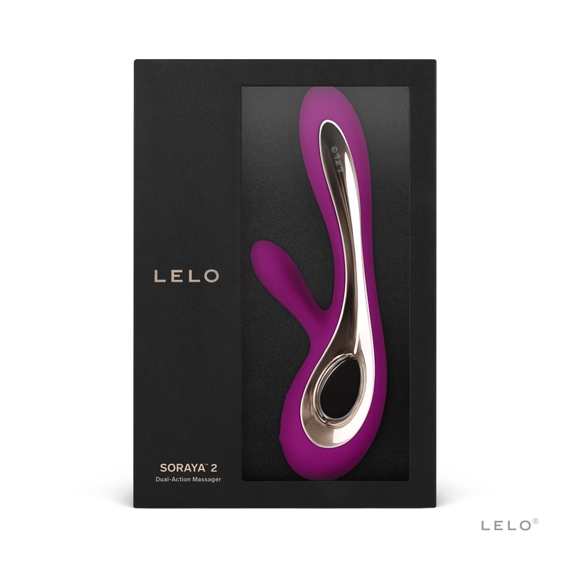 Вибратор-кролик LELO Soraya 2 Deep Rose, 12 режимов вибрации, до 4 часов работы, numer zdjęcia 4