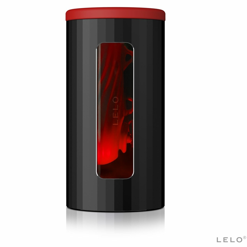 Смарт мастурбатор LELO F1S V2 Red, вибрации, технология SENSONIC, игра в приложении, фото №2