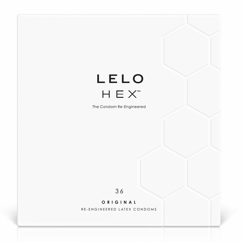 Презервативы LELO HEX Condoms Original 36 Pack, тонкие и суперпрочные, фото №2