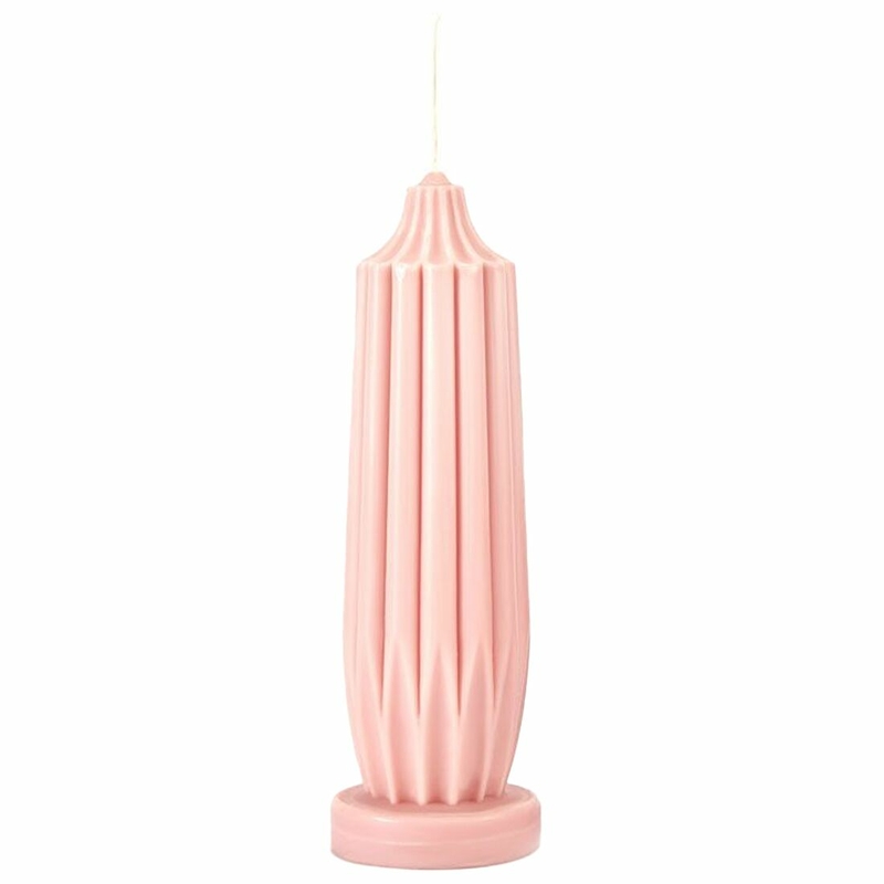 Роскошная массажная свеча Zalo Massage Candle Pink, фото №2