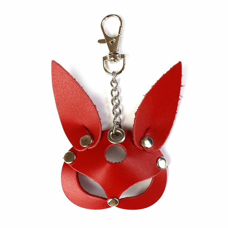 Брелок на карабине для ключей Art of Sex Bunny, Красный, photo number 2