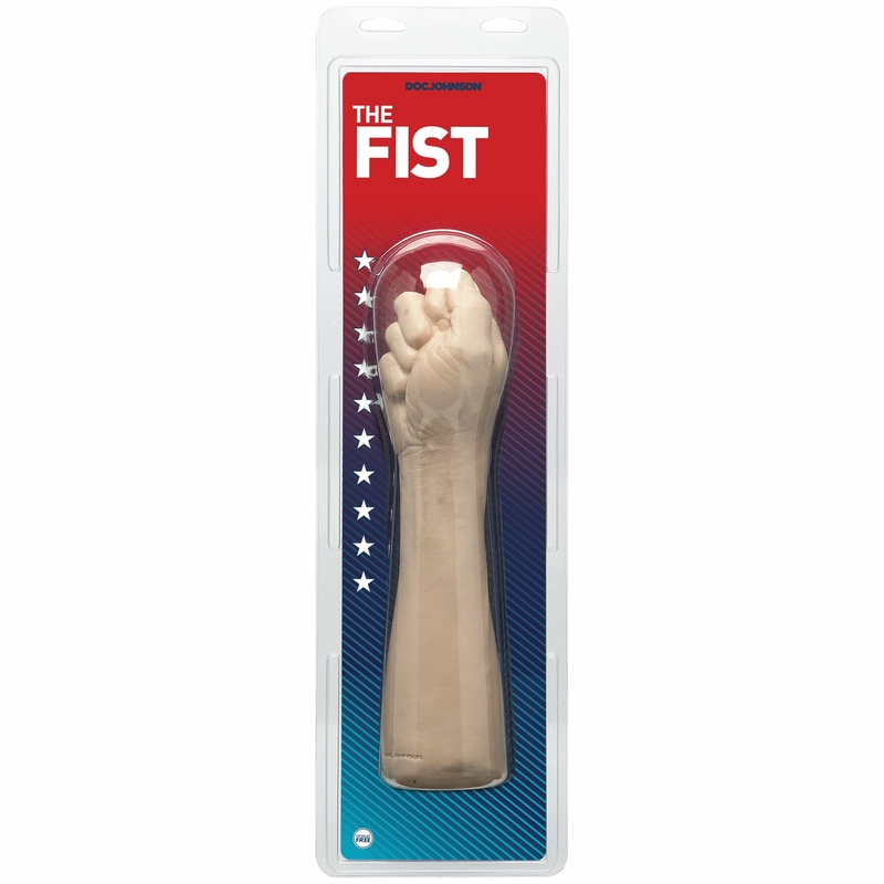 Кулак для фистинга Doc Johnson The Fist, Flesh, реалистичная мужская рука, длинное предплечье, numer zdjęcia 7