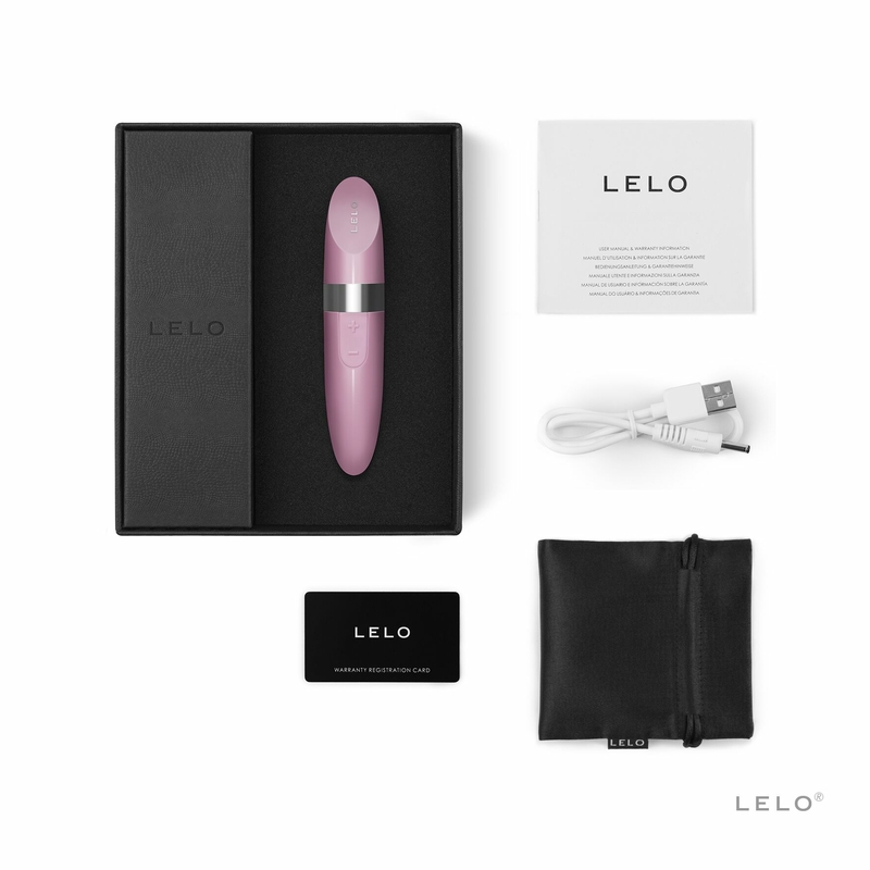 Шикарная вибропуля LELO Mia 2 Petal Pink, 6 режимов, мощные вибрации, водонепроницаемая, фото №5