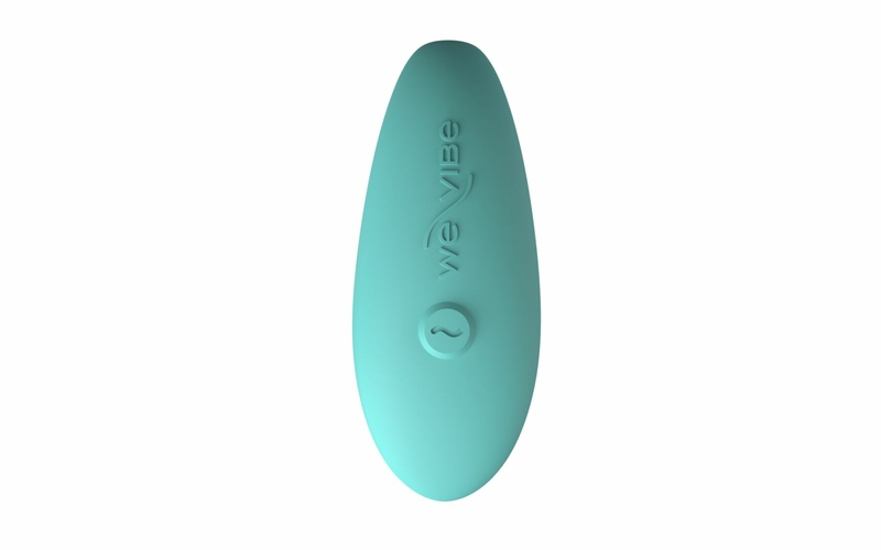 Смарт-вибратор для пар We-Vibe Sync Lite Aqua, 10 виброрежимов, можно совмещать с проникающим сексом, фото №5