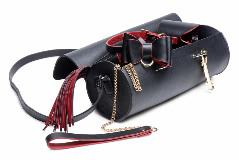 Набор БДСМ с дорожной сумкой Master Series: Bow — Luxury BDSM Set With Travel Bag, 11 предметов, numer zdjęcia 3