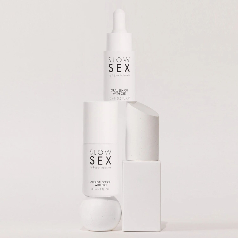 Масло для возбуждения Bijoux Indiscrets SLOW SEX Arousal Sex Oil CBD (30 мл), фото №6