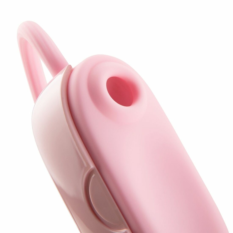 Вакуумный клиторальный стимулятор Otouch Louis Vibrate Pink с виброяйцом, в кейсе, фото №7