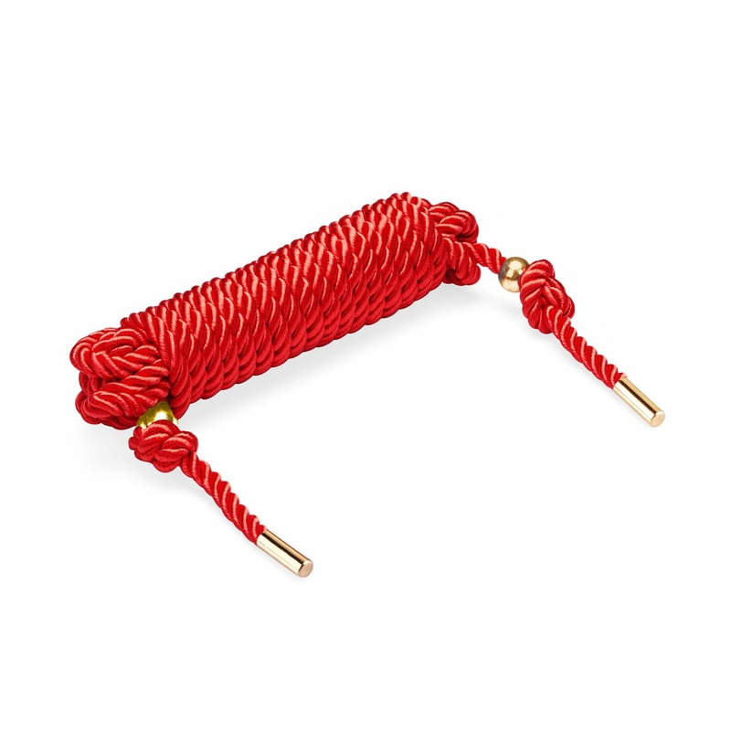 Веревка для Шибари Liebe Seele Shibari 5M Rope Red, numer zdjęcia 2
