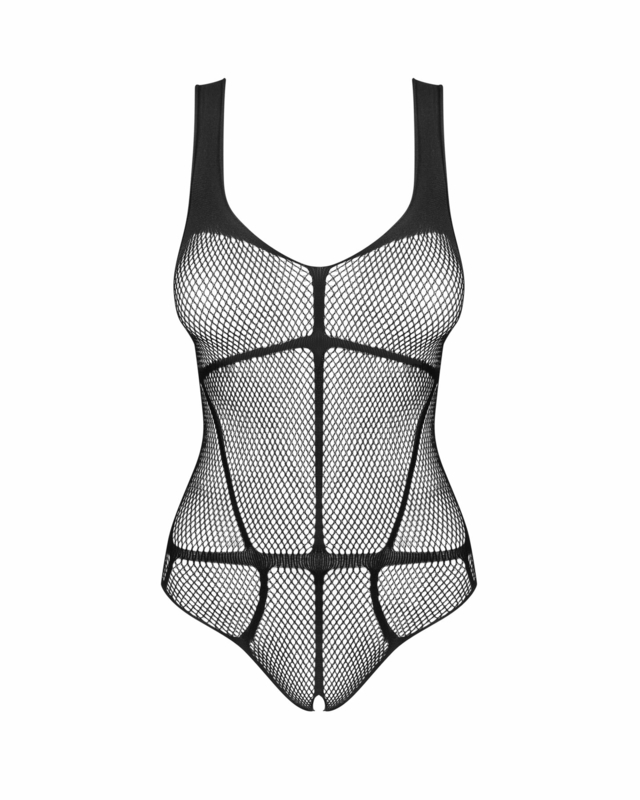 Боди Obsessive B336 crotchless teddy S/M/L, photo number 4
