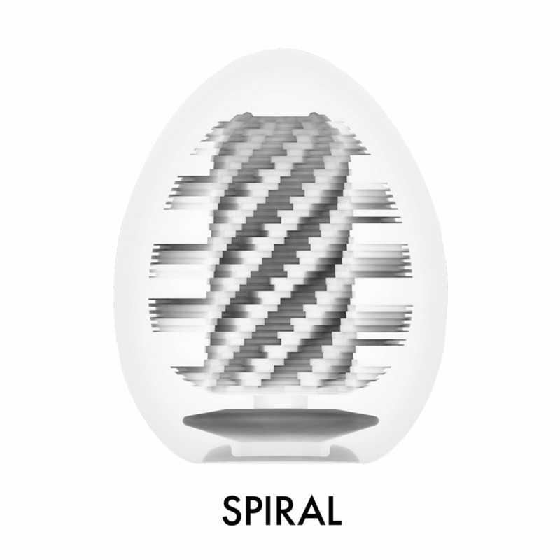Мастурбатор-яйцо Tenga Egg Spiral, фото №4