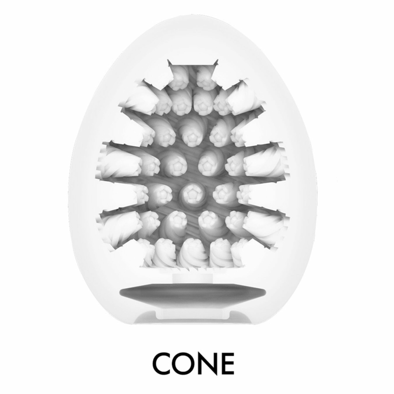 Мастурбатор-яйцо Tenga Egg Cone, numer zdjęcia 4