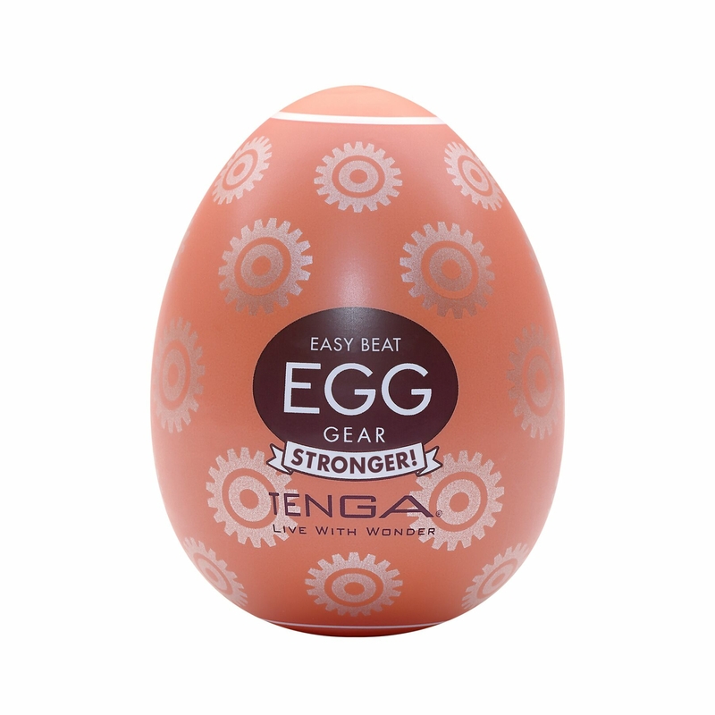 Мастурбатор-яйцо Tenga Egg Gear, numer zdjęcia 2