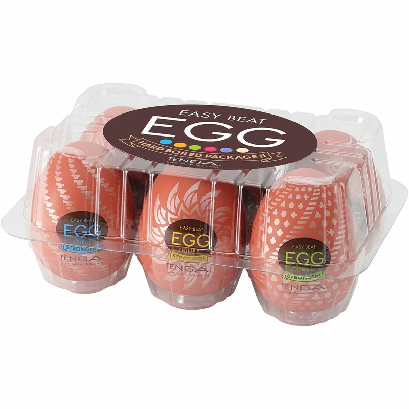 Набор мастурбаторов-яиц Tenga Egg Hard Boilded II Pack (6 яиц), фото №6