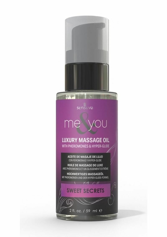 Массажное масло Sensuva Me&You - Sweet Secrets (Pomegranate, Fig, Coconut & Plumeria) 59 мл