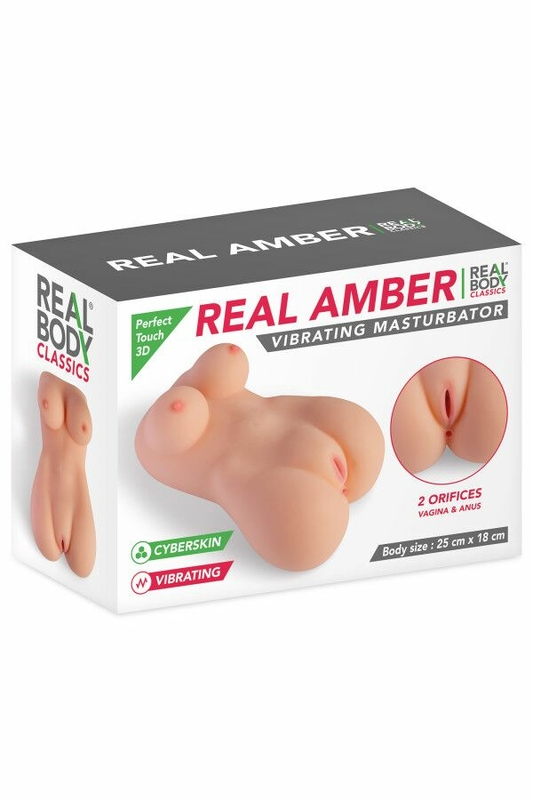 Мастурбатор Real Body — Real Amber, фото №5