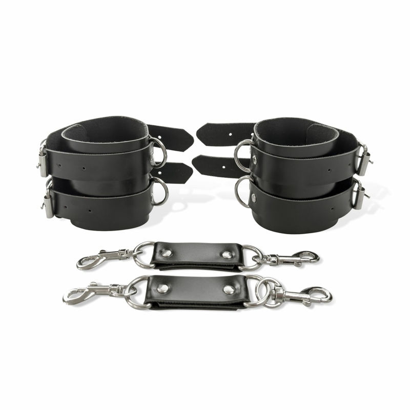 Наручники мужские Art of Sex - Handcuffs Dragons man из экокожи, цвет черный, photo number 4