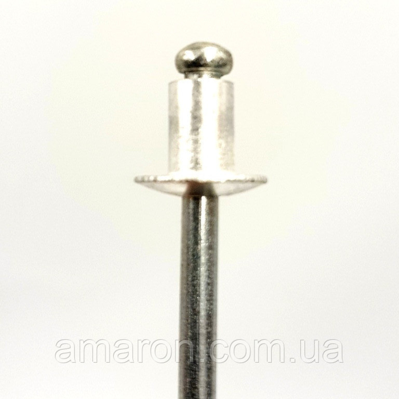 Заклепка алюминиевая 6*8 мм (50 шт) , 43B730, фото №5