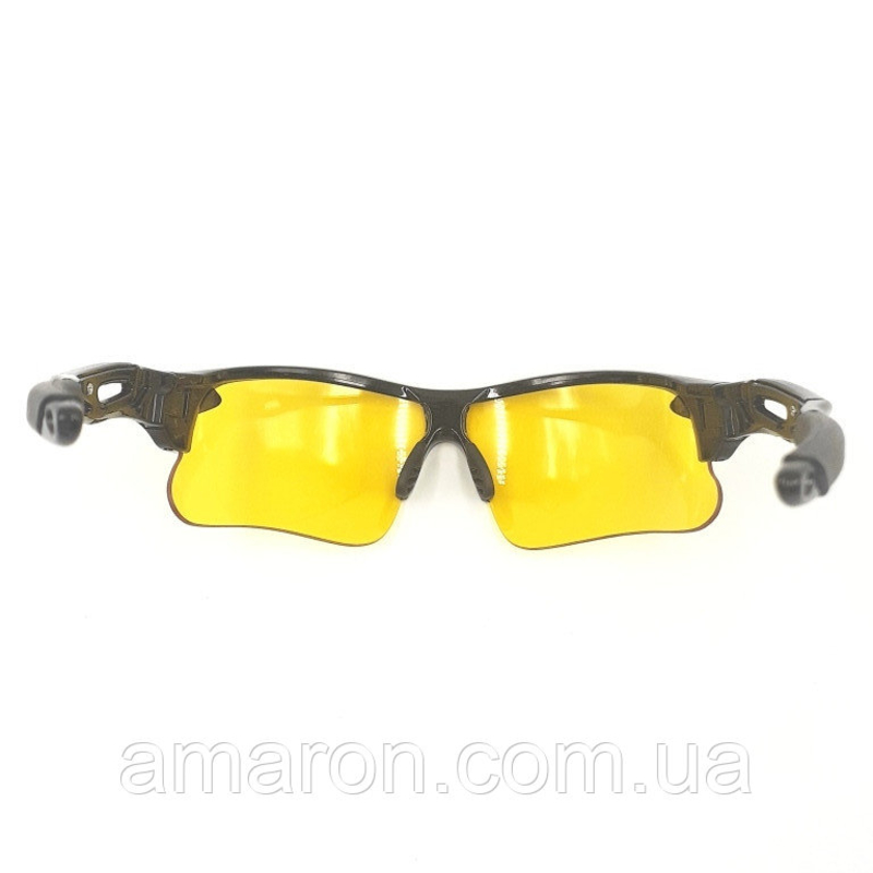 Очки защитные противоосколочные желтые , 82K006, фото №5
